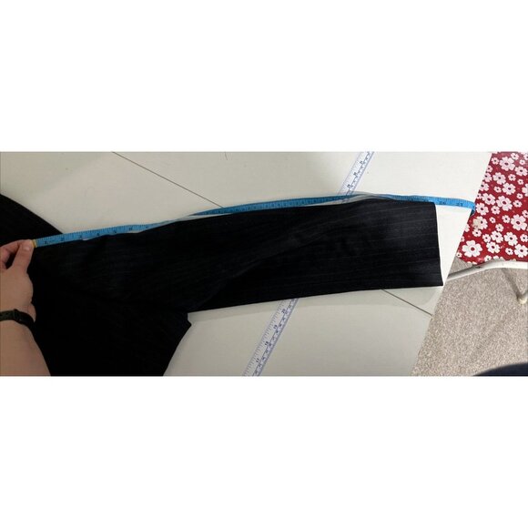 Banana Republic Modern Wool Pinstriped Suit Jacket Mens Size 38R - Picture 15 of 16